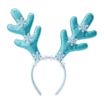 Snow Cool Christmas Glitter Antler Headband