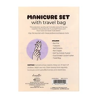 Danielle Creations® Manicure Set With Travel Bag