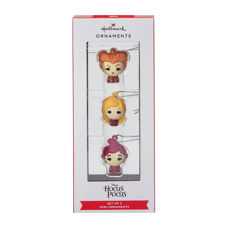 Hallmark Disney Hocus Pocus Mini Ornaments 3-Pack