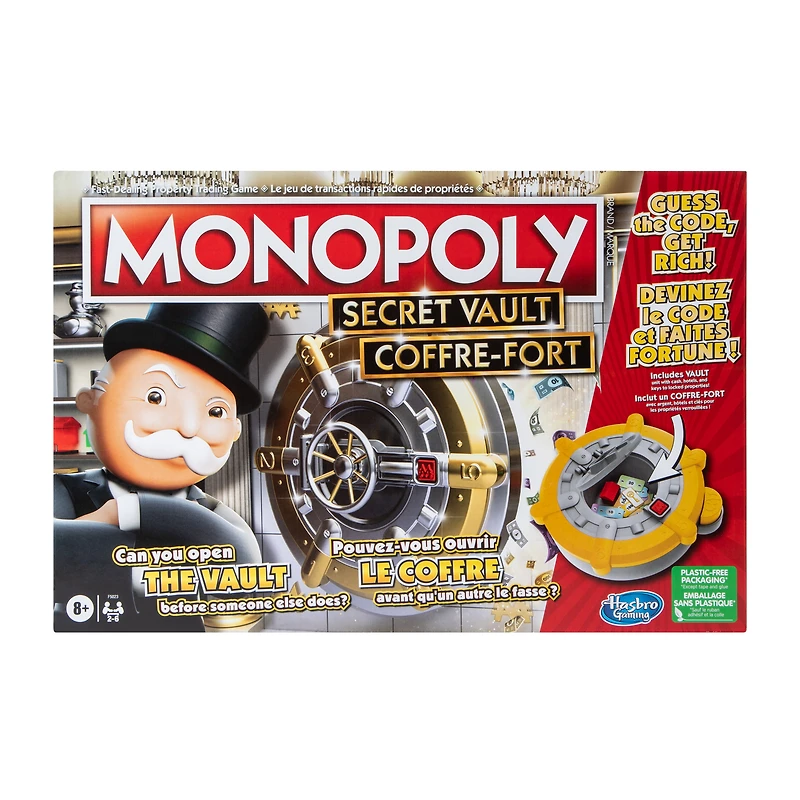 Monopoly Secret Vault Edition Game