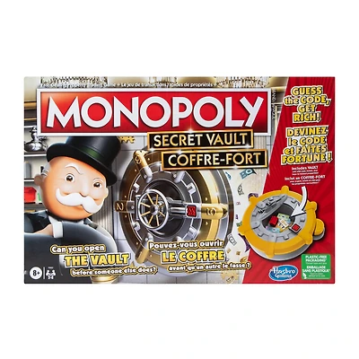 Monopoly Secret Vault Edition Game