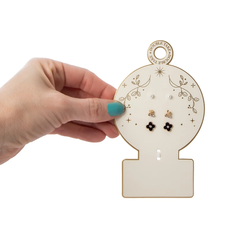 Double Take Earrings 3-Pack