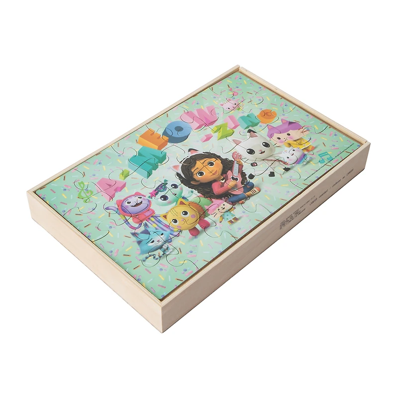 DreamWorks Gabby's Dollhouse Wood Puzzles 7-Count