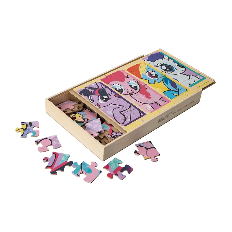 My Little Pony Wood Puzzles 7-Count