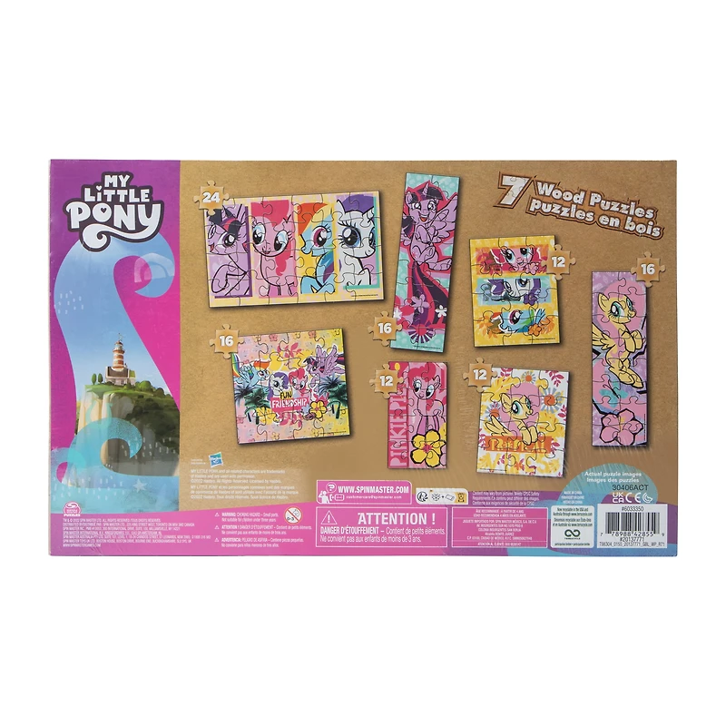 My Little Pony Wood Puzzles 7-Count