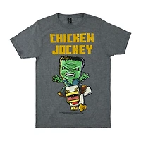 Minecraft Chicken Jockey Graphic Tee