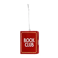 Christmas Book Club Ornament