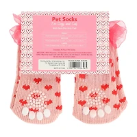 Valentine's Pet Socks For Dogs & Cats