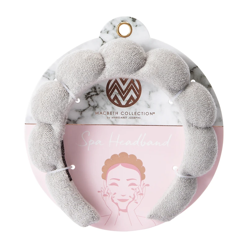 Macbeth Collection® By Margret Josephs Grey Spa Headband