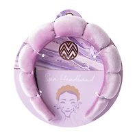 Macbeth Collection® By Margret Josephs Purple Spa Headband