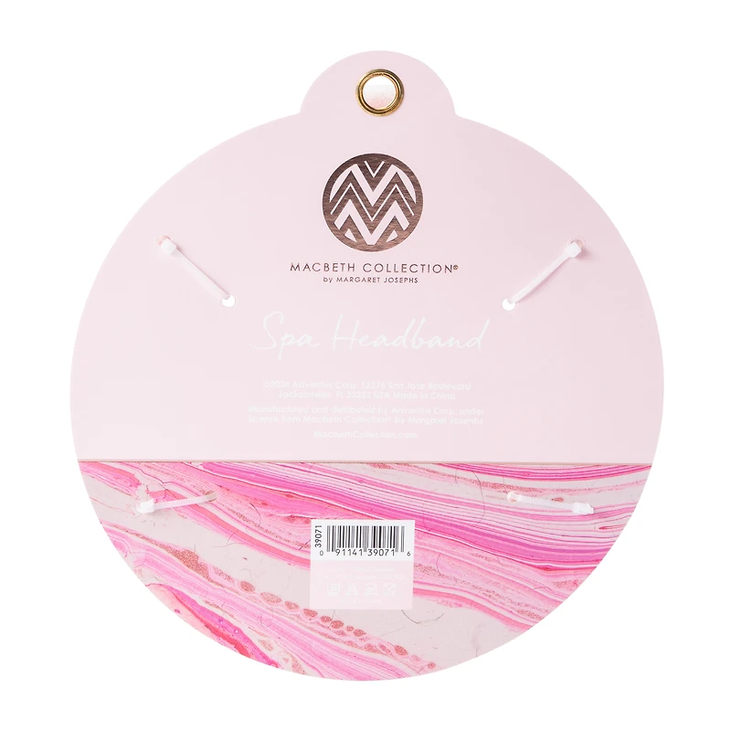 Macbeth Collection® By Margret Josephs Ombre Pink Spa Headband