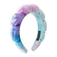 Macbeth Collection® By Margret Josephs Tie Dye Purple Spa Headband