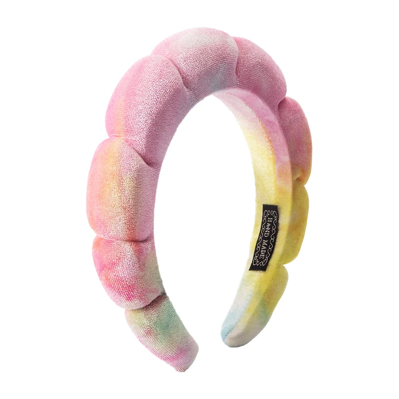 Macbeth Collection® By Margret Josephs Ombre Yellow Pink Spa Headband