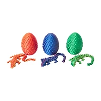 ORB Curiosities 3D Printed Scales & Tails Mystery Egg Toy (Styles May Vary)