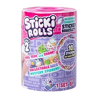 Sticki Rolls Mystery Wearable Sticker Bracelet Capsule Set (Styles May Vary)
