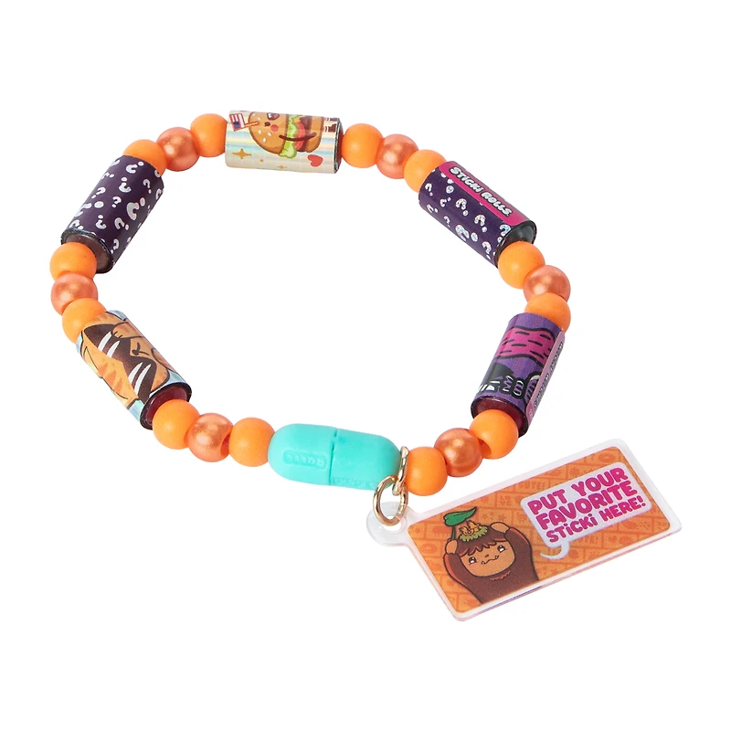 Sticki Rolls Mystery Wearable Sticker Bracelet Capsule Set (Styles May Vary)