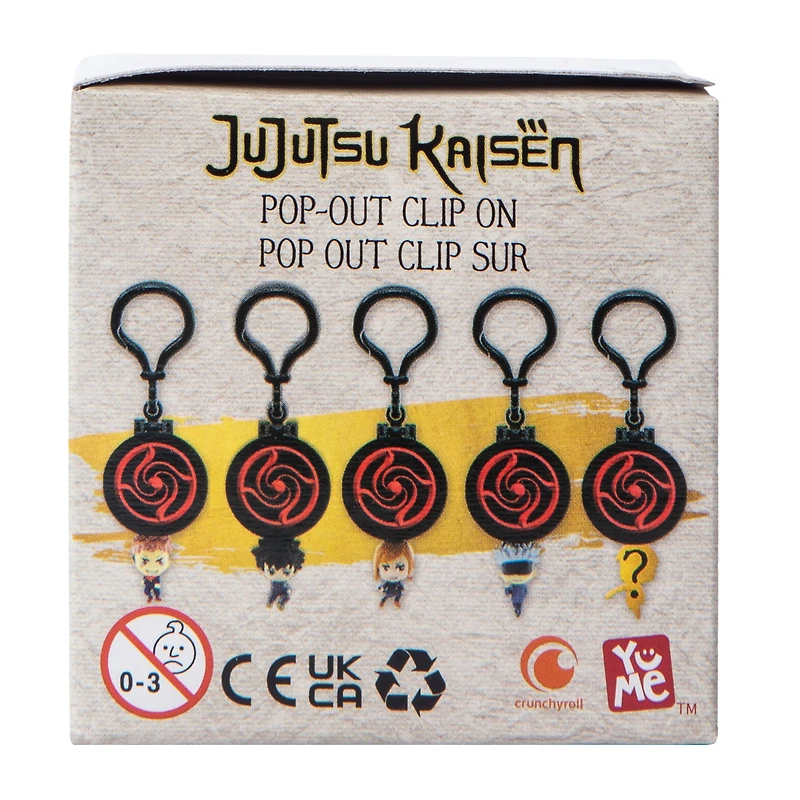 Jujutsu Kaisen Pop-Out Clip On (Styles May Vary)