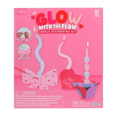 Glow With The Flow  Candle Decorating Kit