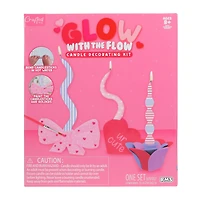 Glow With The Flow  Candle Decorating Kit
