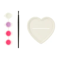 Valentine's Paint Your Own Photo Stand Set