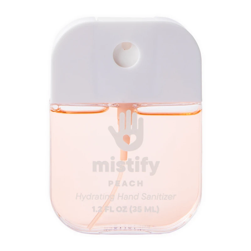 Mistify Peach Hydrating Hand Sanitizer 1.2oz