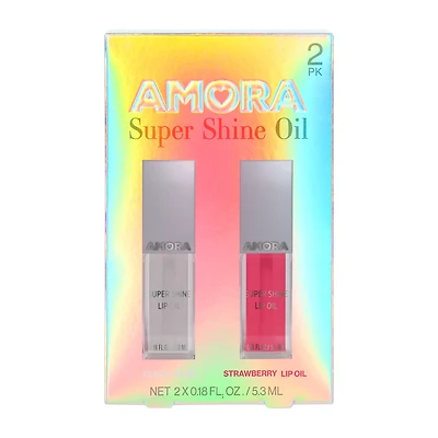 Amora Super Shine Oil 2-Pack