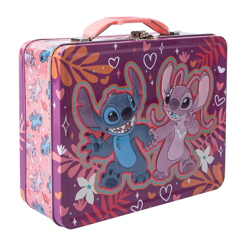 Disney Stitch Angel & Stitch Tin Lunch Box (Styles May Vary)