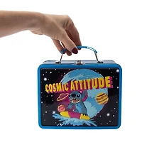 Disney Stitch Cosmic Attitude Tin Lunch Box (Styles May Vary)