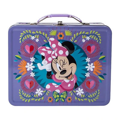 Disney Minnie Mouse Tin Lunch Box (Styles May Vary)