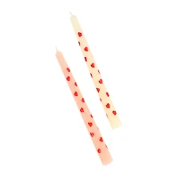 Valentine's Tapered Candles 2-Pack