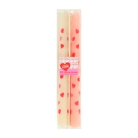 Valentine's Tapered Candles 2-Pack