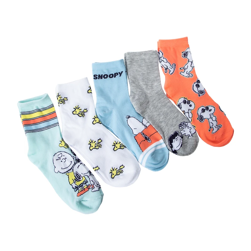 Peanuts® Capris Socks 5-Pairs