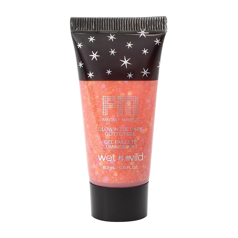 Wet N' Wild Limited Edition Fantasy Makers Glow In The Dark Glitter Gel 0.51oz