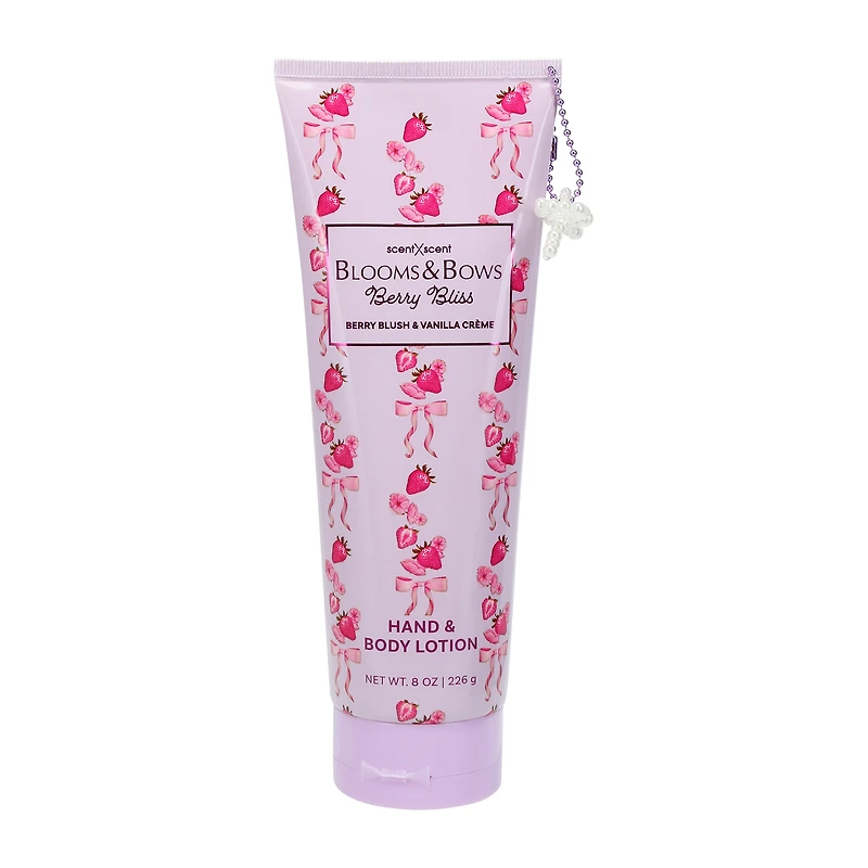 Blooms & Bows Berry Bliss Hand & Body Lotion 8oz