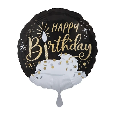 INFLATED Happy Birthday Decorative Balloon