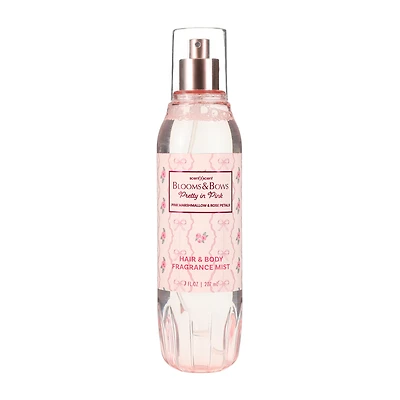 Bloom & Bows Pretty In Pink Hair & Body Fragrance Mist 7oz