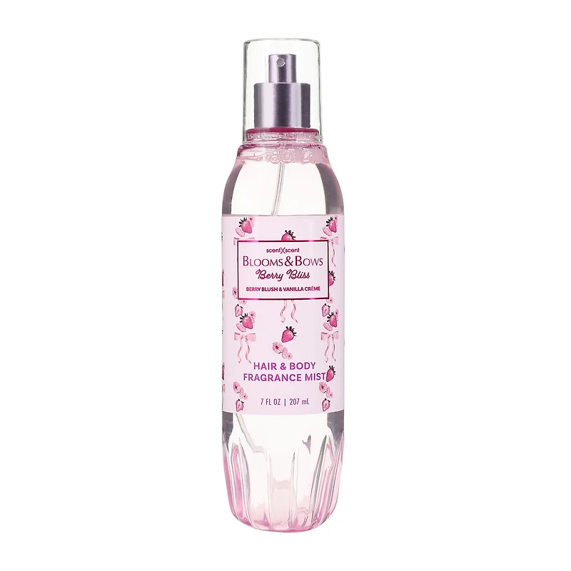 Bloom & Bows Berry Bliss Hair & Body Fragrance Mist 7oz