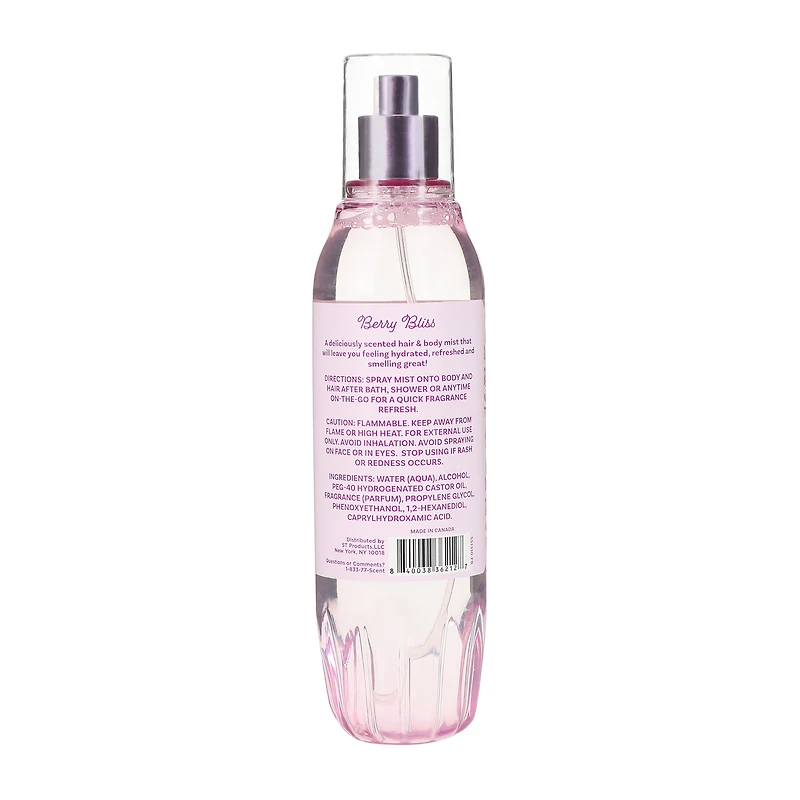 Bloom & Bows Berry Bliss Hair & Body Fragrance Mist 7oz