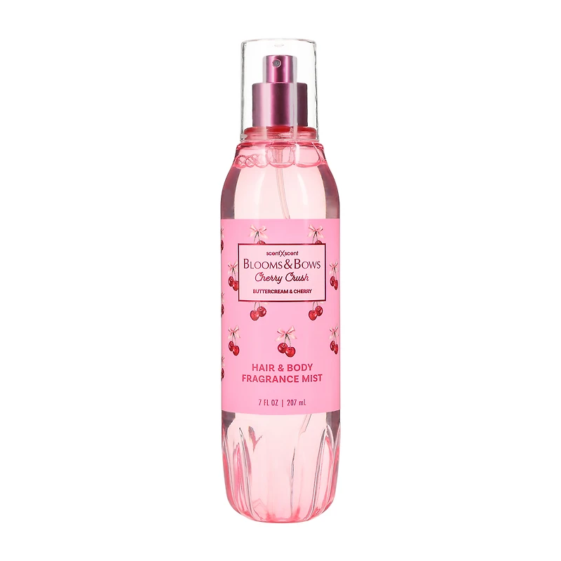 Bloom & Bows Cherry Crush Hair & Body Fragrance Mist 7oz