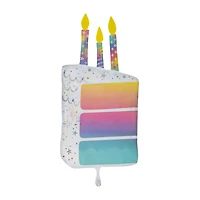 INFLATED Anagram® Supershape® Cake Slice Decorative Balloon 28in