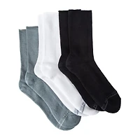 Young Mens Hanes® Supersoft Crews 3-Pairs