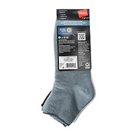 Young Mens Hanes® Supersoft Ankles 3-Pairs