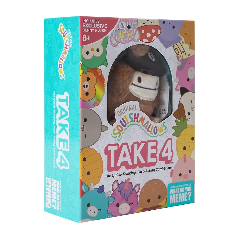 Squishmallows™ Take 4 Card Game