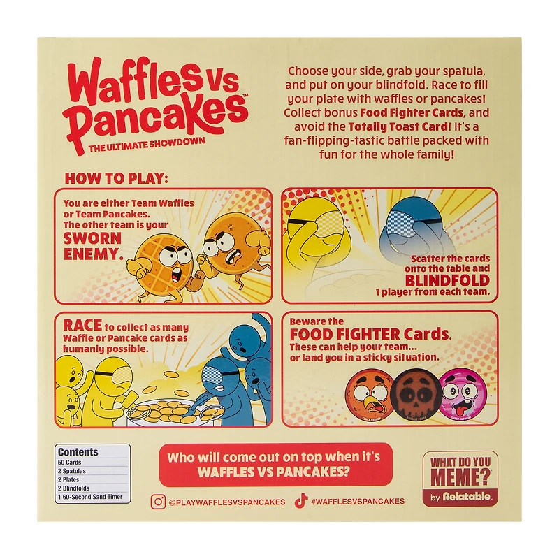 Waffles Vs Pancakes™ The Ultimate Showdown Game