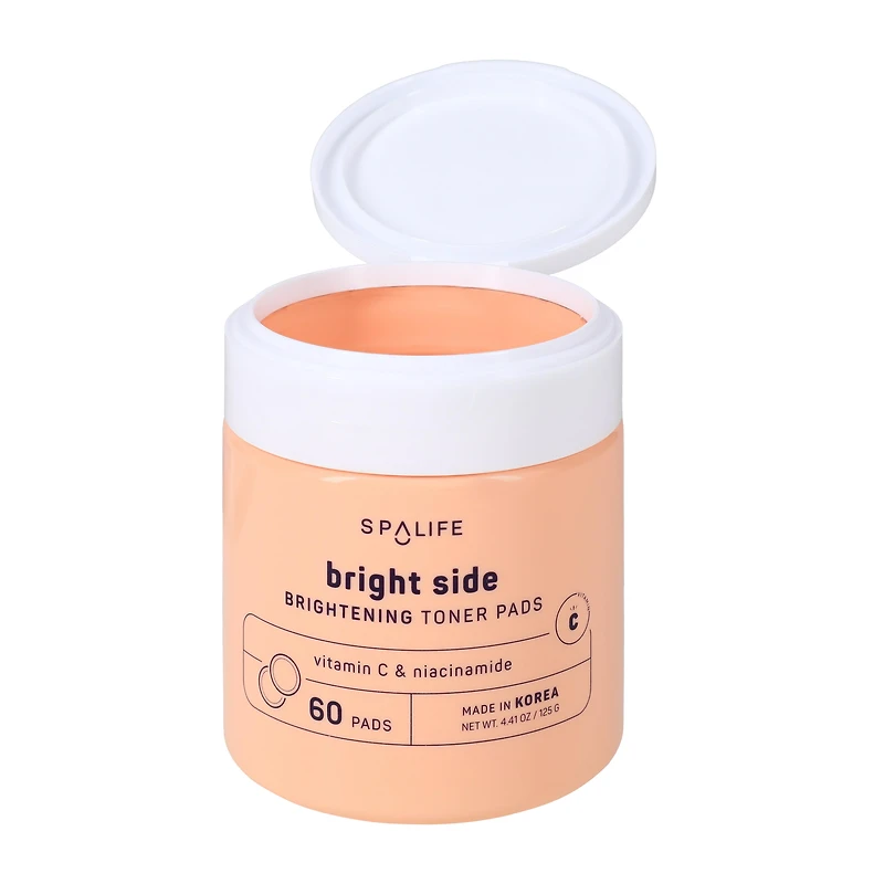 Spalife Bright Side Brightening Toner Pads 60-Pack 4.4oz