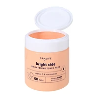 Spalife Bright Side Brightening Toner Pads 60-Pack 4.4oz