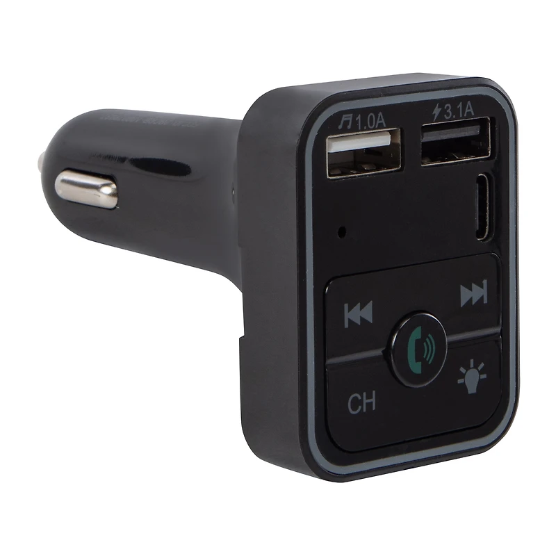 Xtreme Power™ Bluetooth® FM Transmitter Car Charger