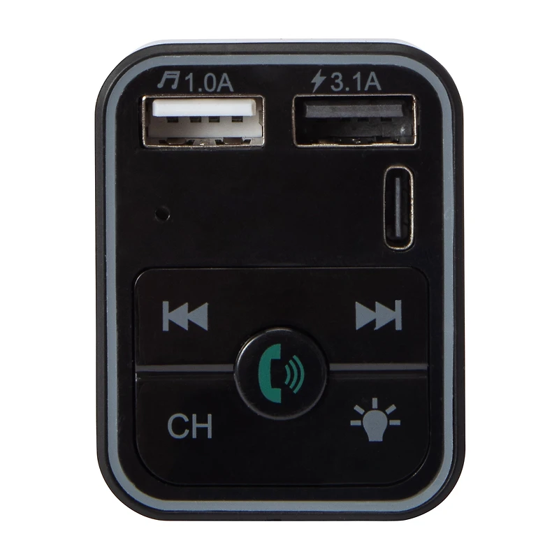 Xtreme Power™ Bluetooth® FM Transmitter Car Charger