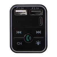 Xtreme Power™ Bluetooth® FM Transmitter Car Charger