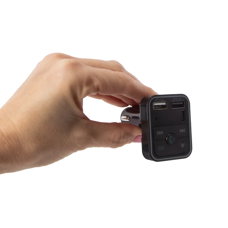 Xtreme Power™ Bluetooth® FM Transmitter Car Charger